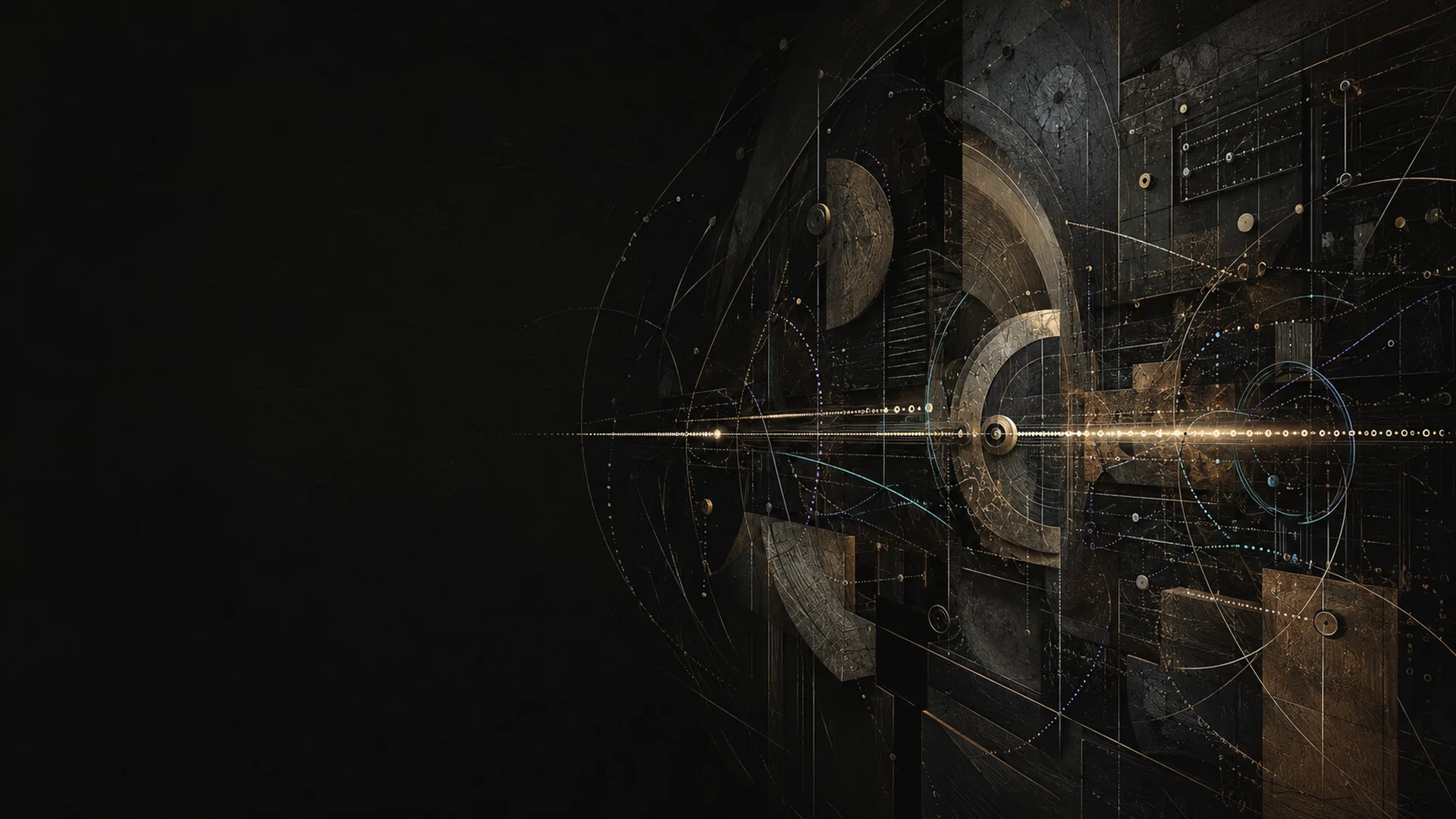Two controlled material fields connect through one precise intermediary path, expressing verified context, agreed terms and documented transfer.
